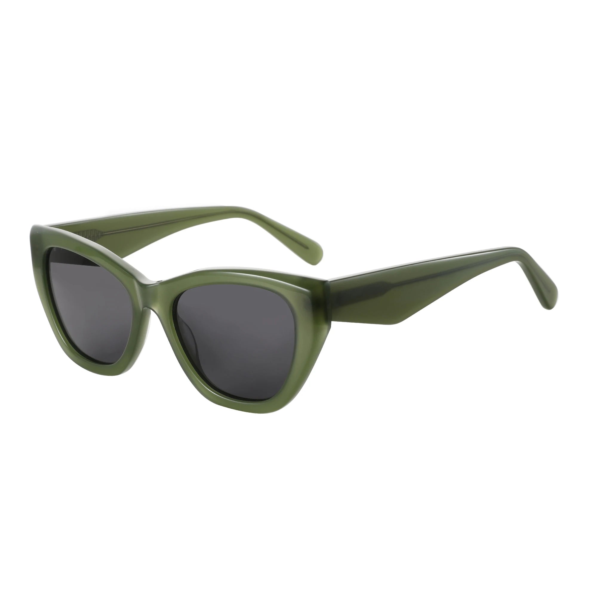 ZENOTTIC Butterfly Polarized Sunglasses Women Handmade Acetate Shade UV400 Protection Square Sun Glasses for Shopping Gift