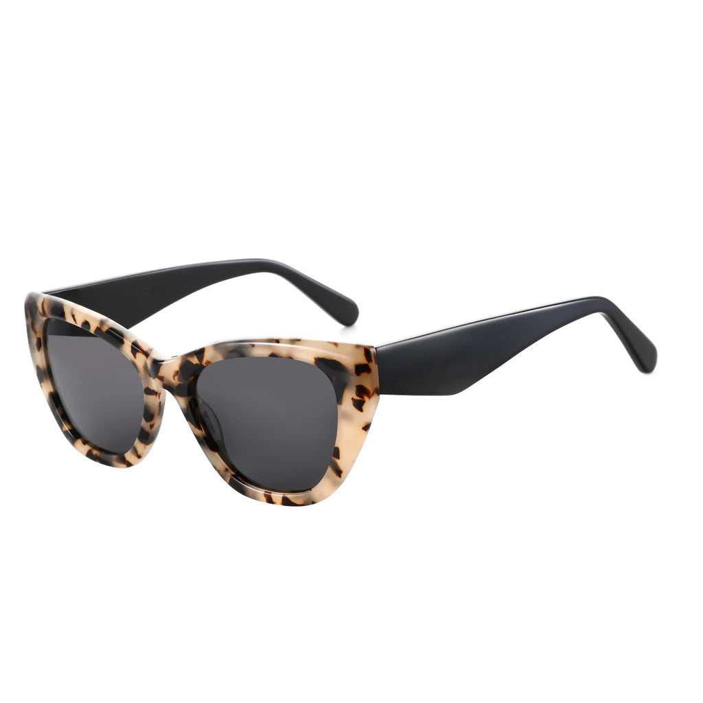 ZENOTTIC Butterfly Polarized Sunglasses Women Handmade Acetate Shade UV400 Protection Square Sun Glasses for Shopping Gift